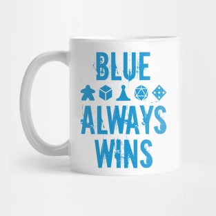 Blue Always Wins Mug